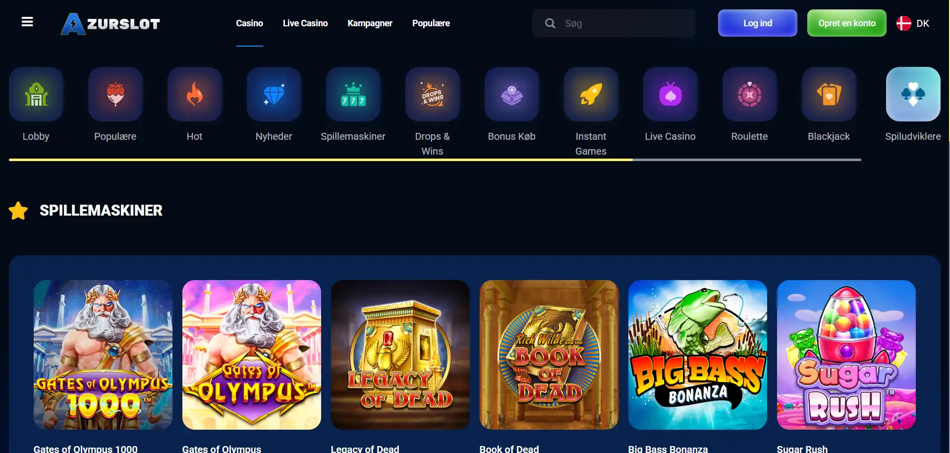 azurslot casinospil